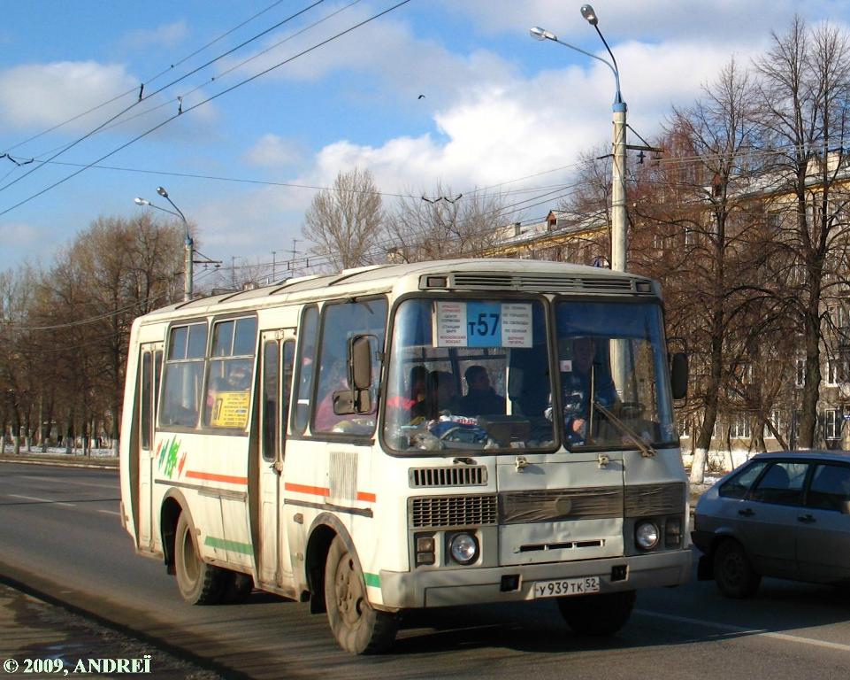 Nizhegorodskaya region, PAZ-32054 № У 939 ТК 52