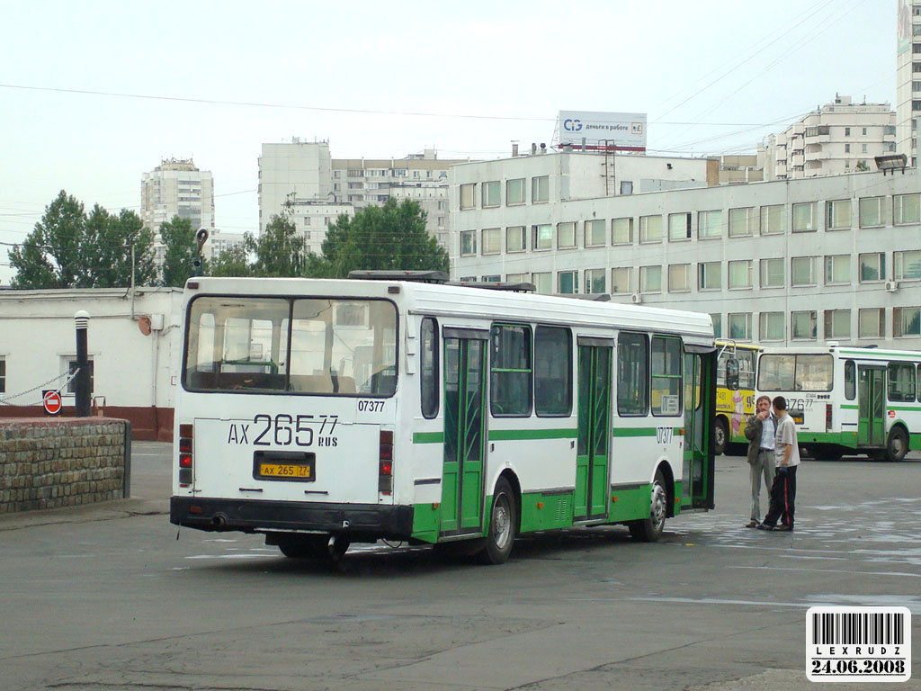 Москва, ЛиАЗ-5256.25 № 07377