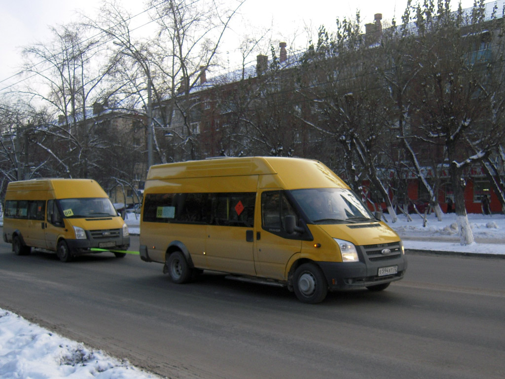 Тюменская область, Нижегородец-222702 (Ford Transit) № Е 593 ХТ 72; Тюменская область, Нижегородец-222702 (Ford Transit) № Е 594 ХТ 72