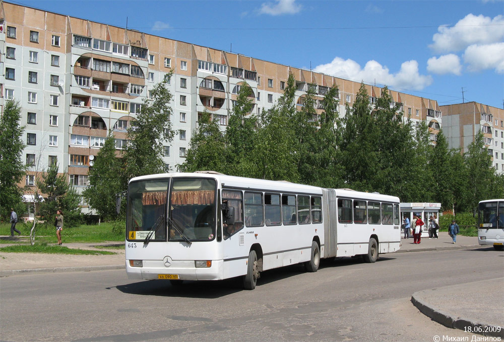 Псковская область, Mercedes-Benz O345G № 643