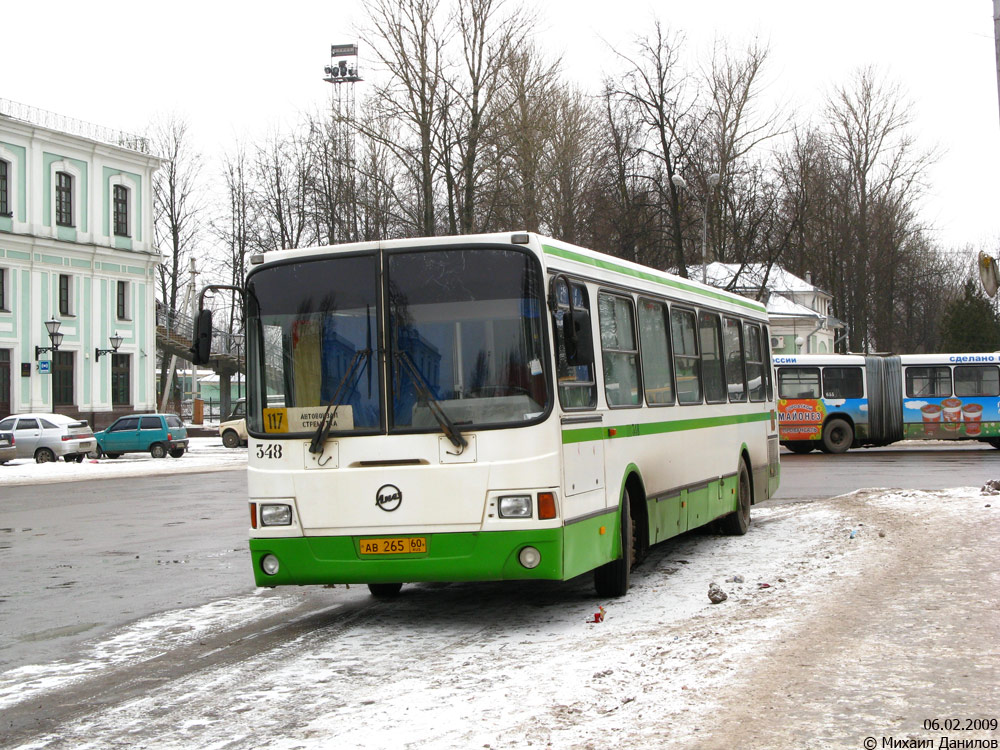 Псковская область, ЛиАЗ-5256.25 № 348