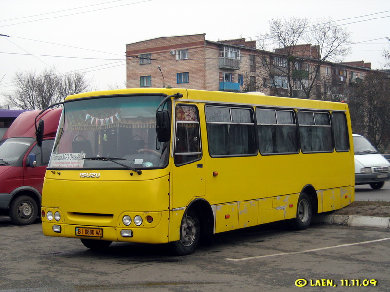 Полтавская область, Богдан А09202 (ЛуАЗ) № BI 0880 AA