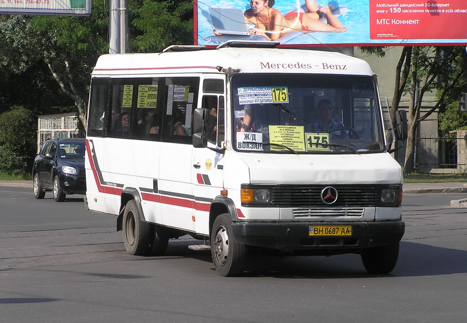 Одесская область, Mercedes-Benz Vario 814D № BH 0687 AA