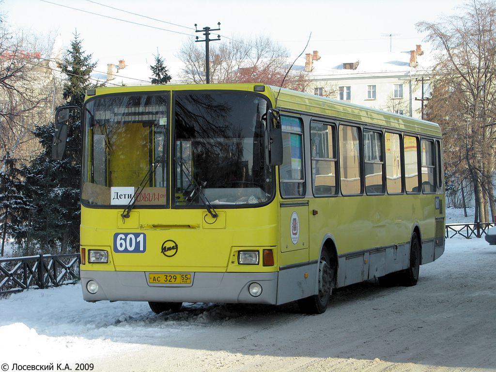 Omsk region, LiAZ-5256.45 Nr. 601