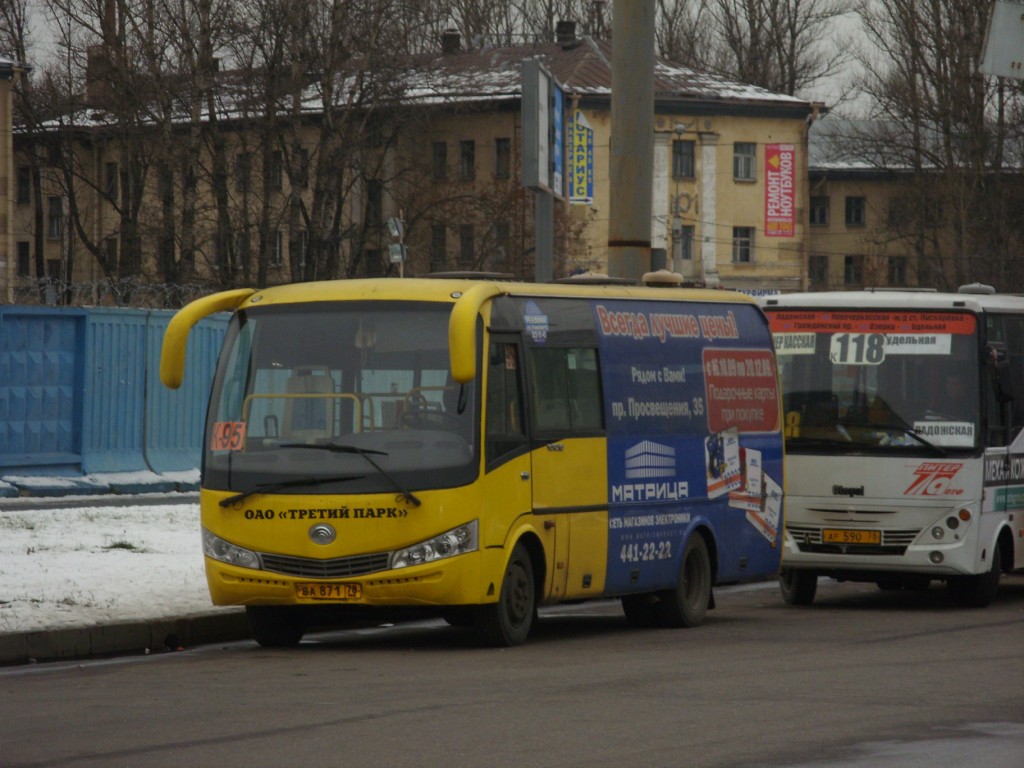 Санкт-Петербург, Yutong ZK6737D № ВА 871 78