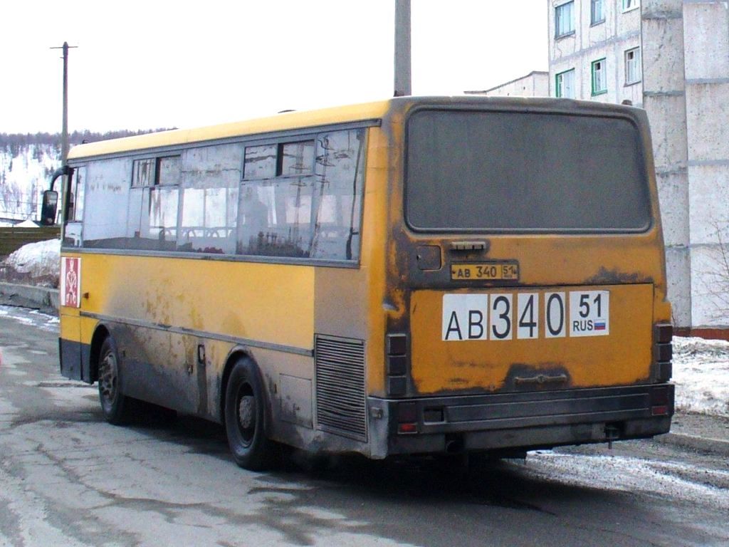 Мурманская область, ЛАЗ А1414 "Лайнер-9" № АВ 340 51