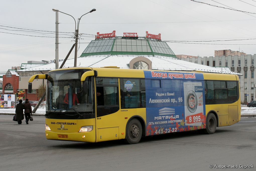 Санкт-Петербург, Golden Dragon XML6112UE № АХ 330 78