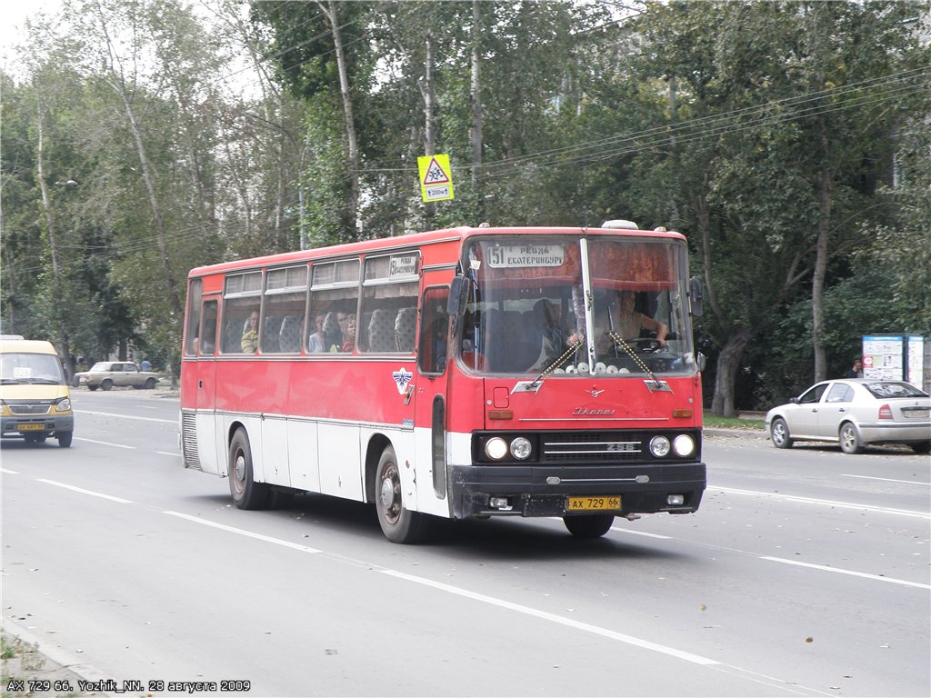 Свердловская область, Ikarus 256 № 729