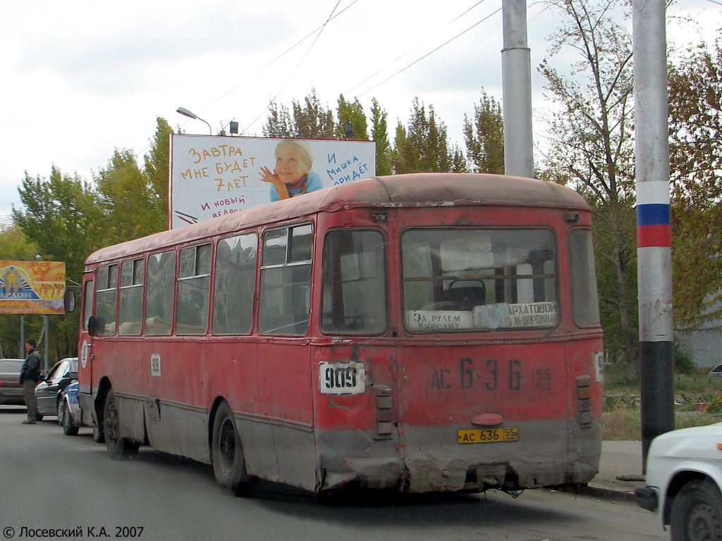 Omsk region, LiAZ-677M № 909
