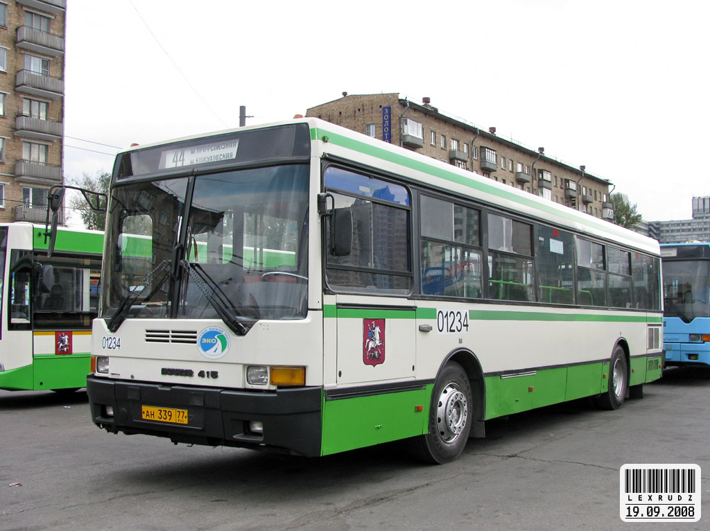 Москва, Ikarus 415.33 № 01234