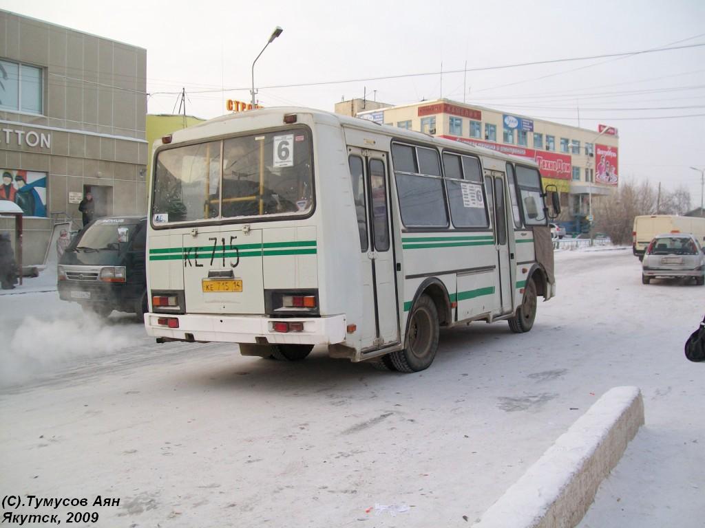 Саха (Якутия), ПАЗ-32054 № КЕ 715 14