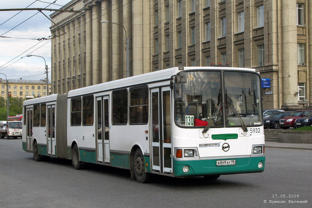 Санкт-Петербург, ЛиАЗ-6212.00 № 5932