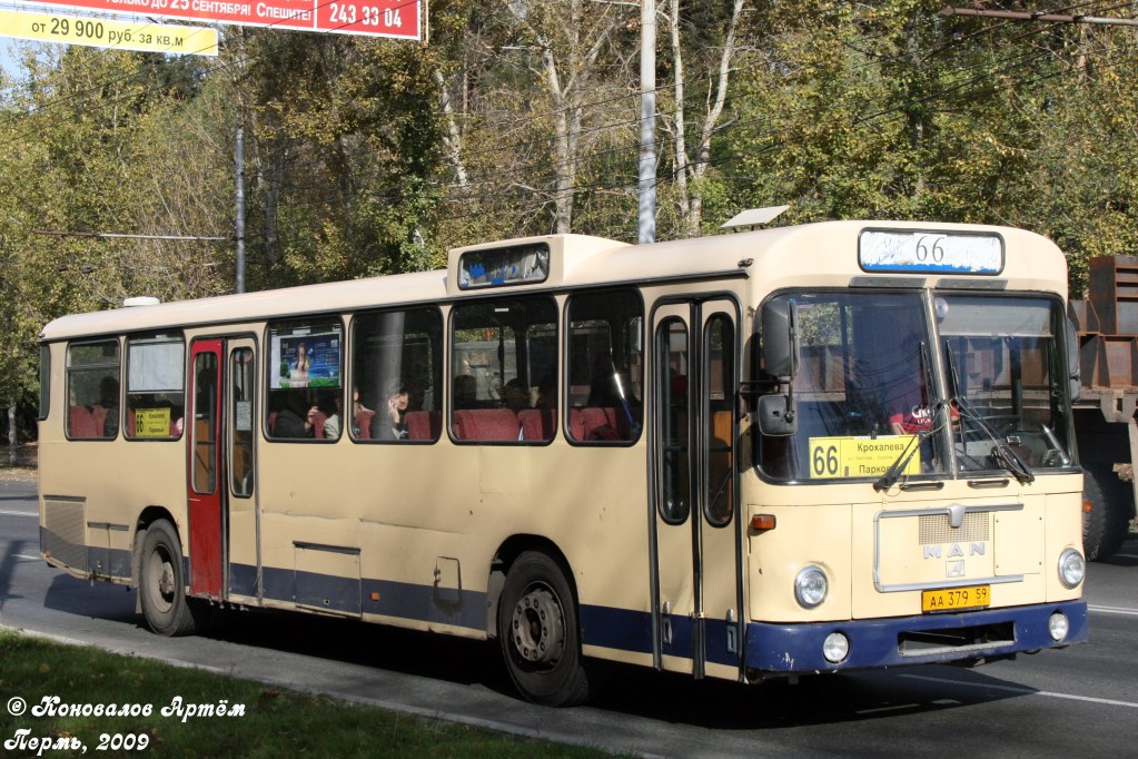 Пермский край, MAN 789 SÜ240 № АА 379 59