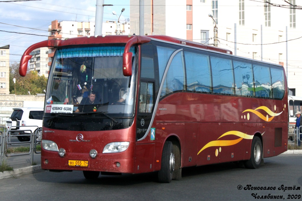 Челябинская область, Golden Dragon XML6129E1A Grand Cruiser № ВО 055 74