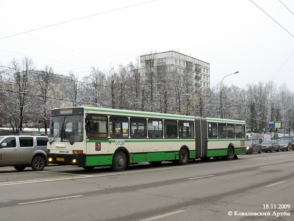 Москва, Ikarus 435.17 № 01139