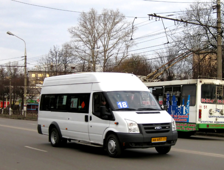 Тульская область, Нижегородец-222702 (Ford Transit) № АВ 697 71