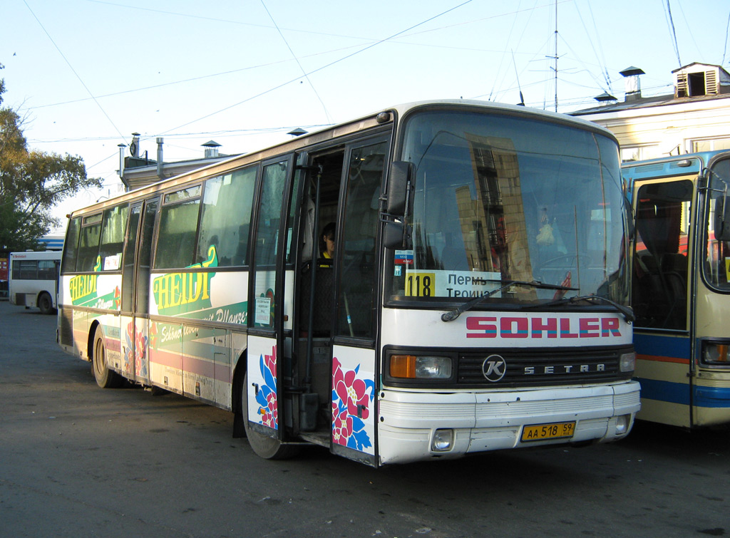 Пермский край, Setra S215UL № АА 518 59