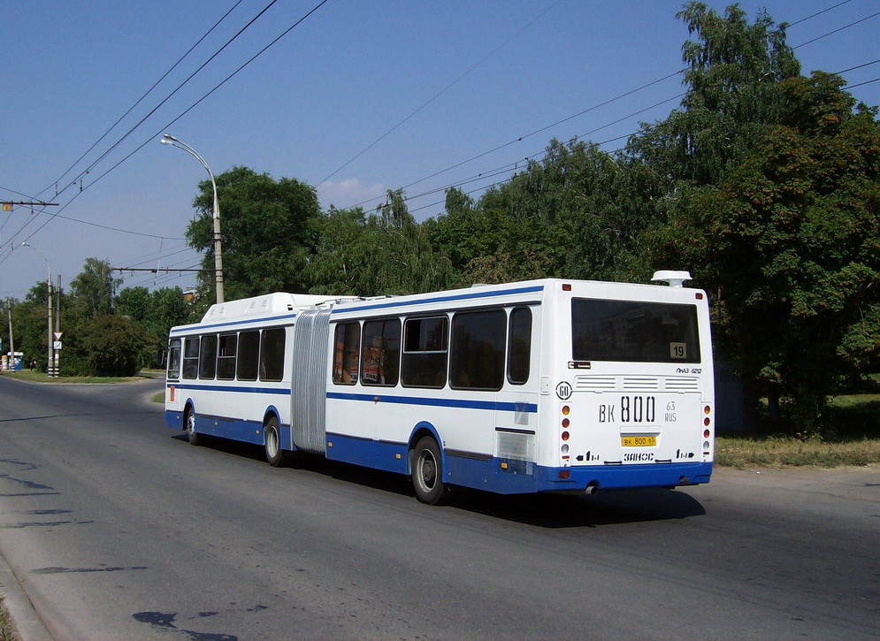 Самарская вобласць, ЛиАЗ-6212.70 № ВК 800 63