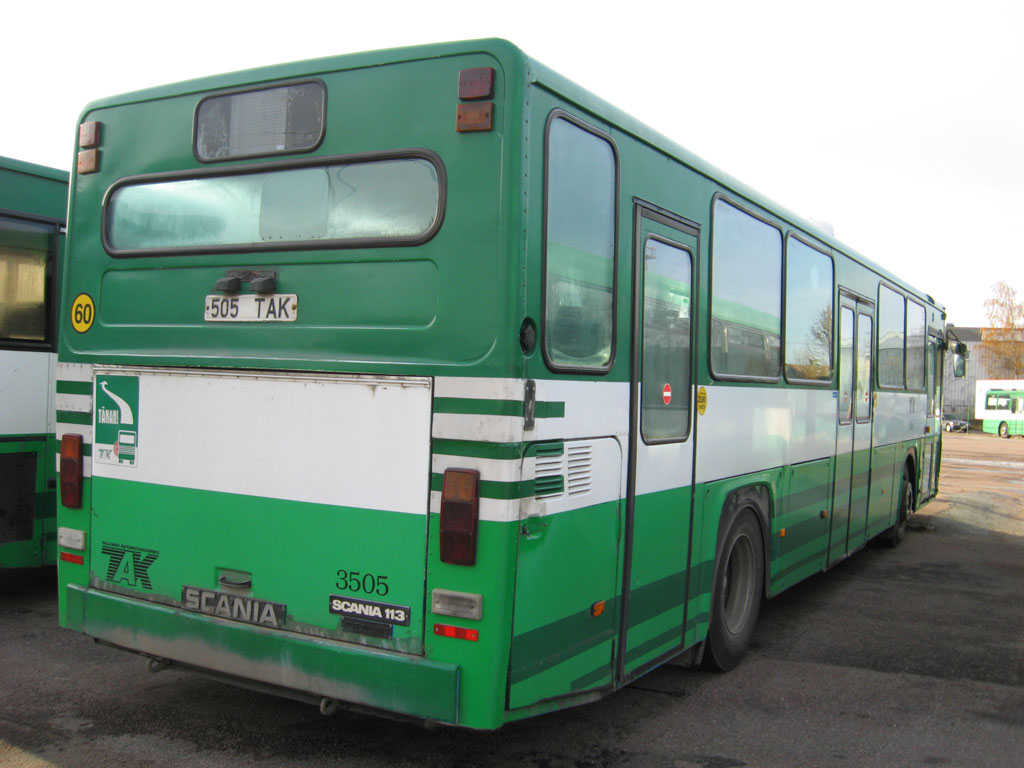 Естонія, Scania CN113CLB № 3505