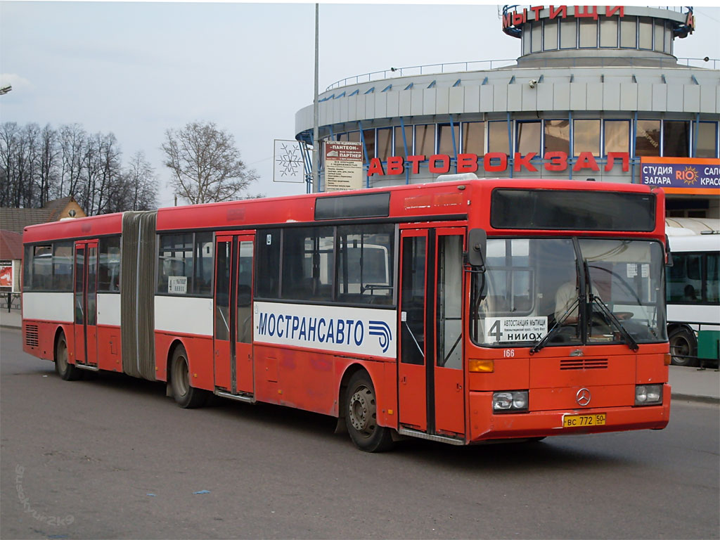 Московская область, Mercedes-Benz O405G № 166