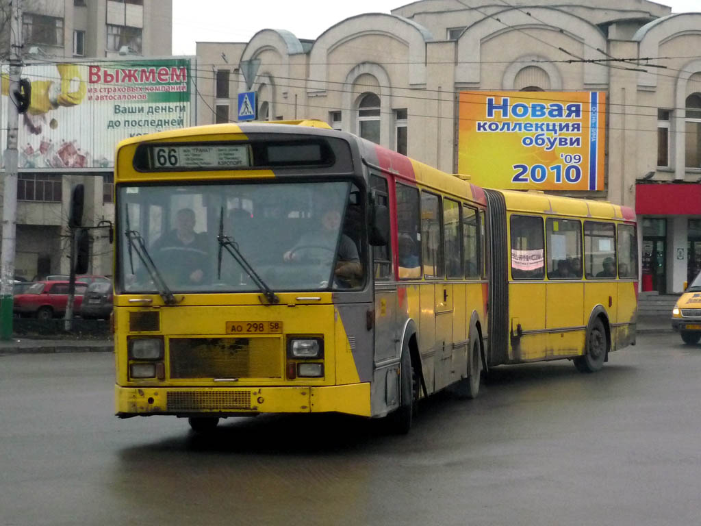 Пензенская область, Van Hool AG280/2 № АО 298 58