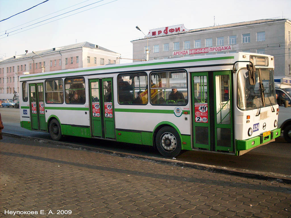 Omsk region, LiAZ-5256.45 Nr. 524