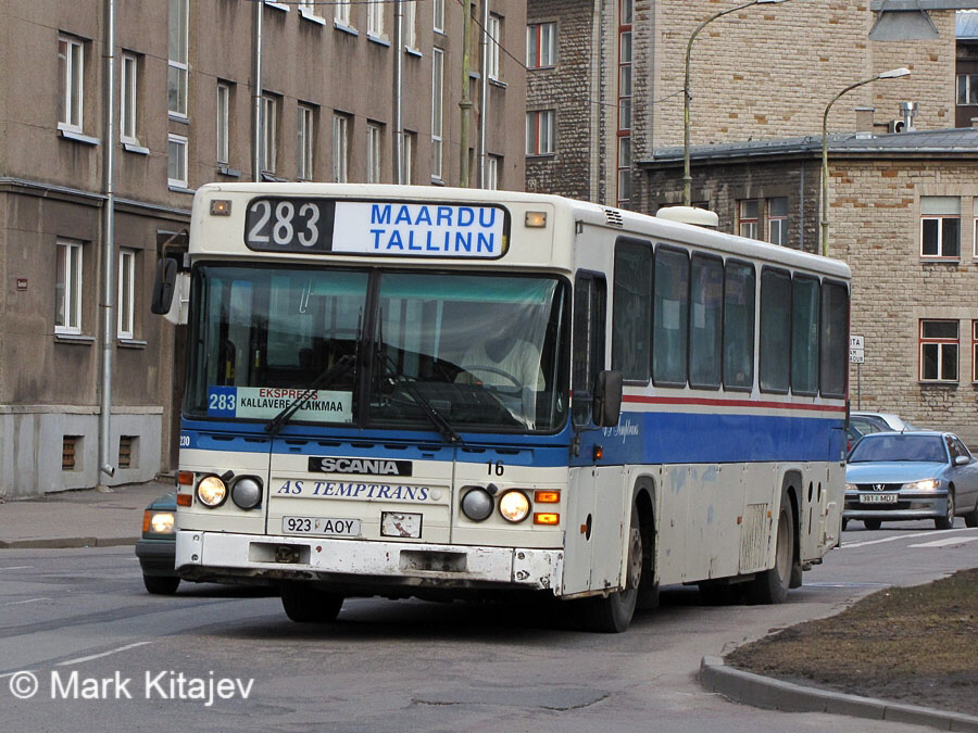 Эстония, Scania CN112CL № 16