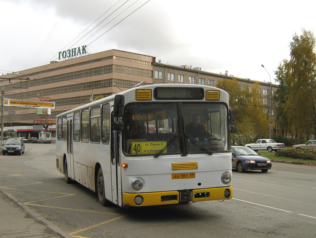 Пермский край, Mercedes-Benz O307 № АА 181 59