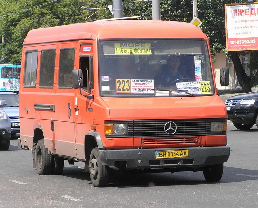 Odessa region, Mercedes-Benz T2 508D # BH 0154 AA