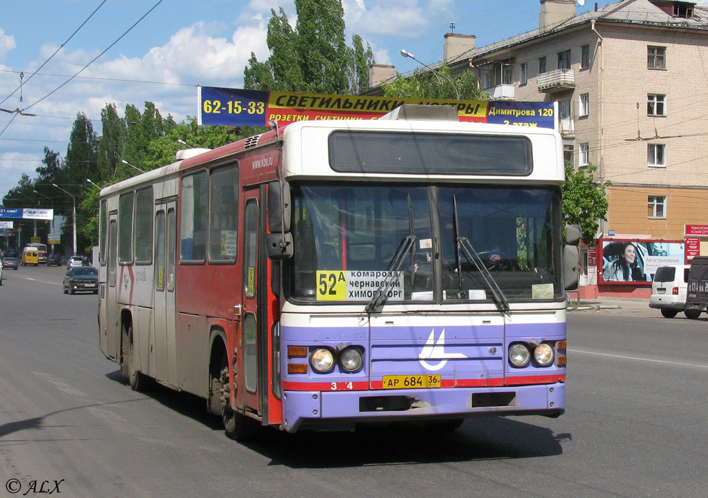 Воронежская область, Scania CN113CLB № АР 684 36