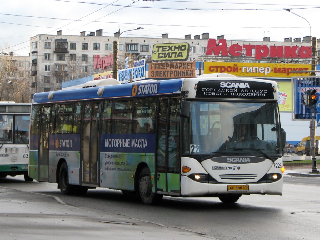 Санкт-Петербург, Scania OmniLink I (Скания-Питер) № 7225