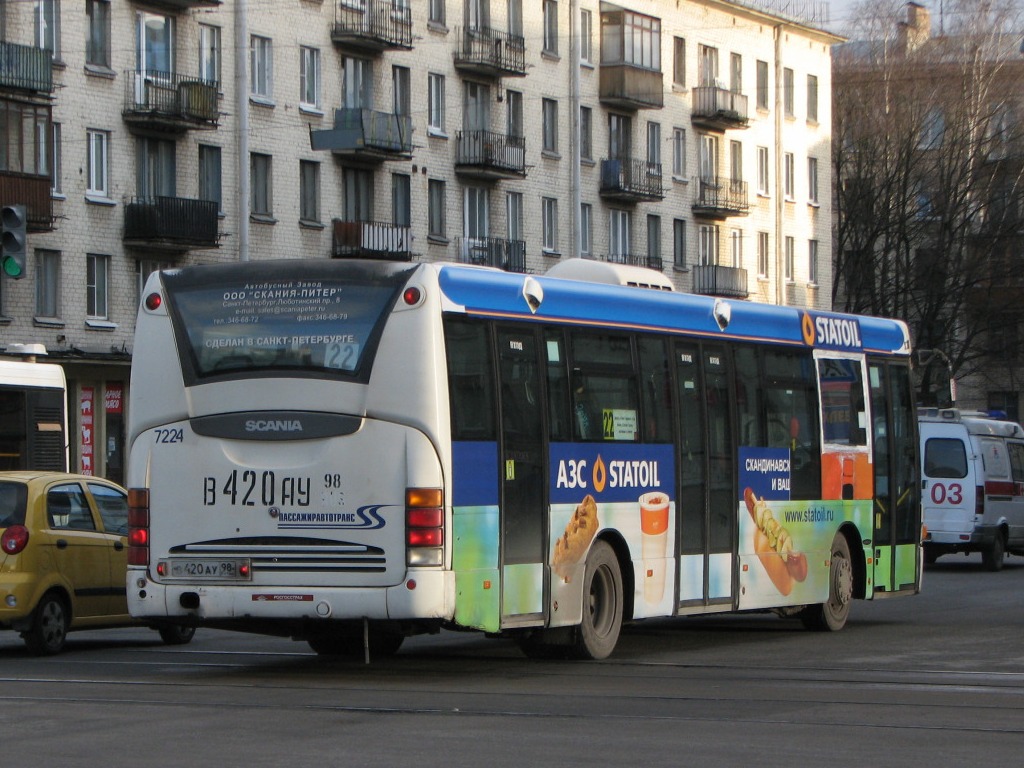 Санкт-Петербург, Scania OmniLink I (Скания-Питер) № 7224