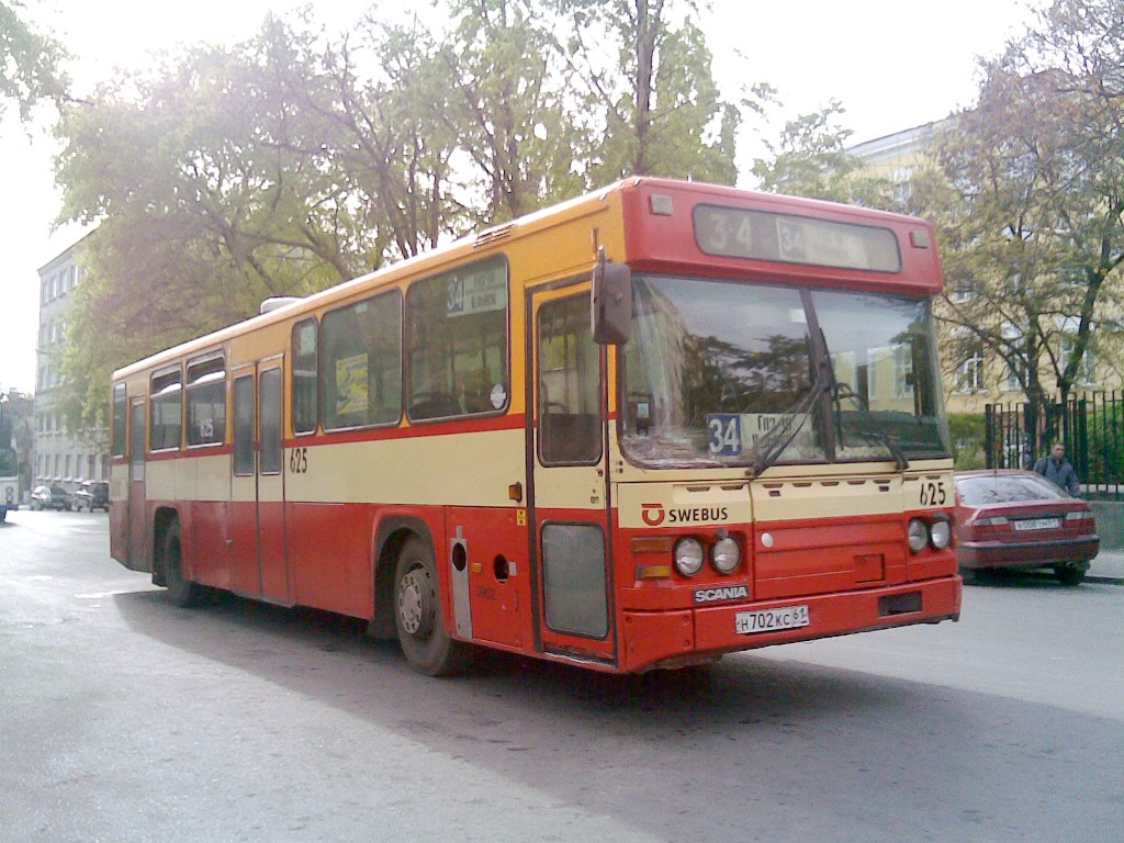 Ростовская область, Scania CN112CL № 625