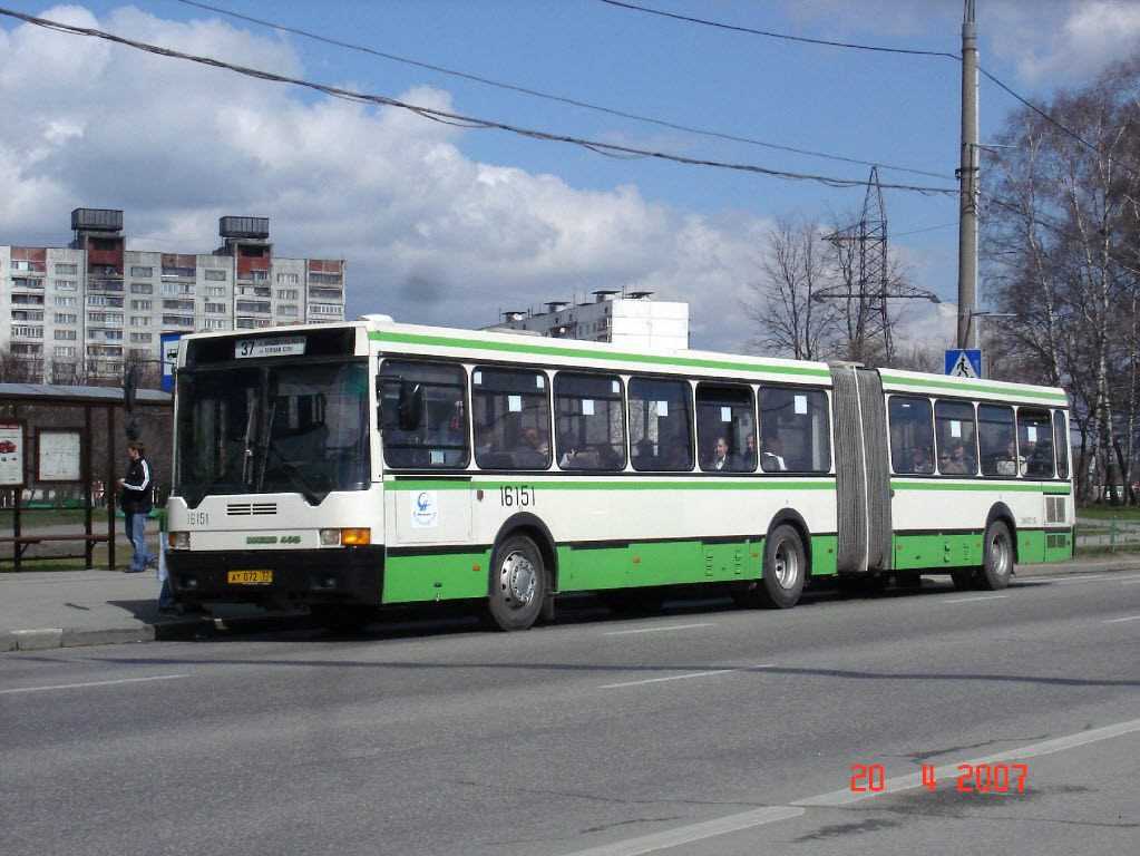 Москва, Ikarus 435.17 № 16151