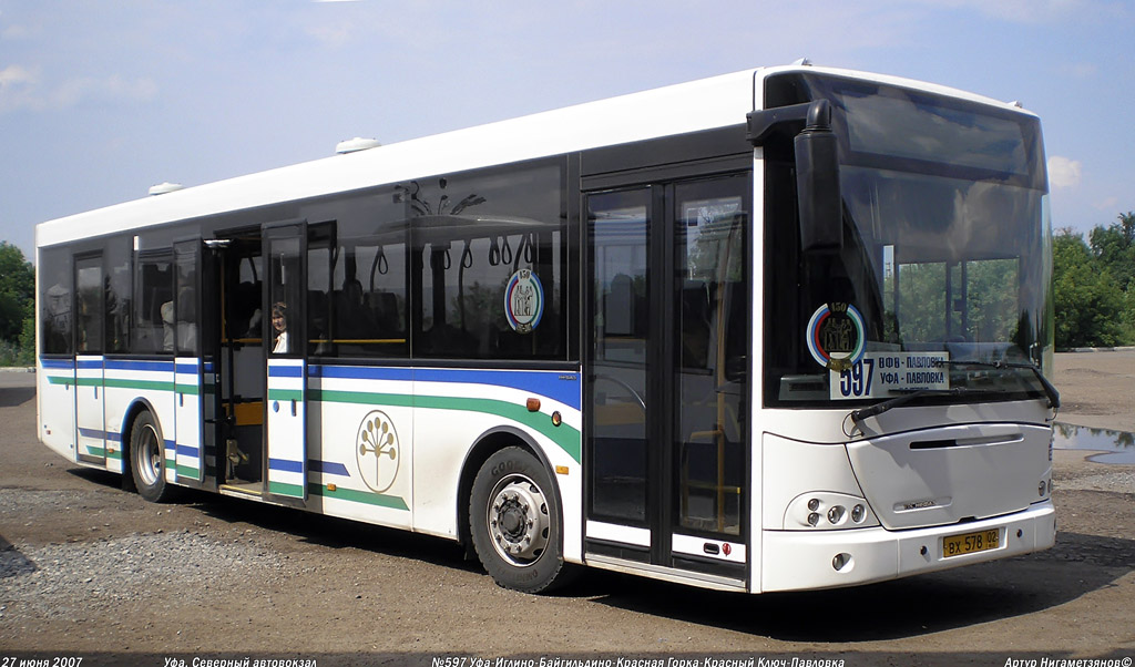 Башкортостан, VDL-НефАЗ-52997 Transit № ВХ 578 02