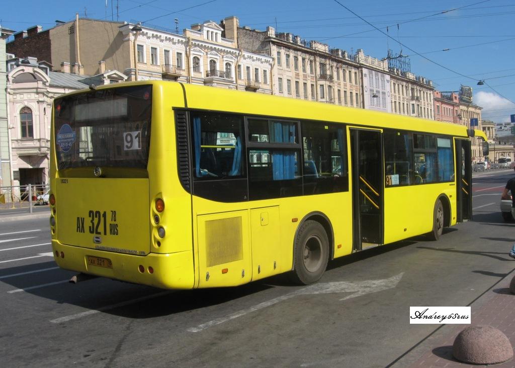 Санкт-Петербург, Golden Dragon XML6112UE № АХ 321 78