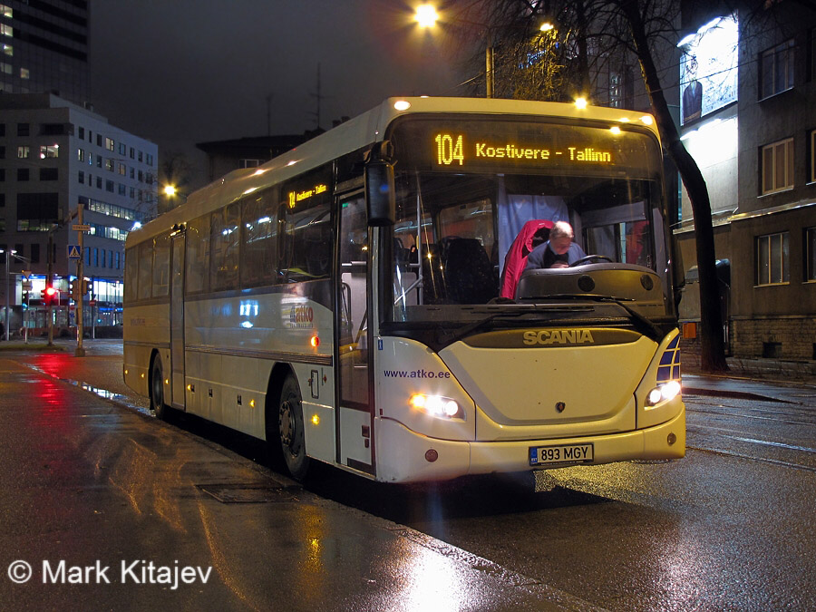 Эстония, Scania OmniLine II № 893 MGY