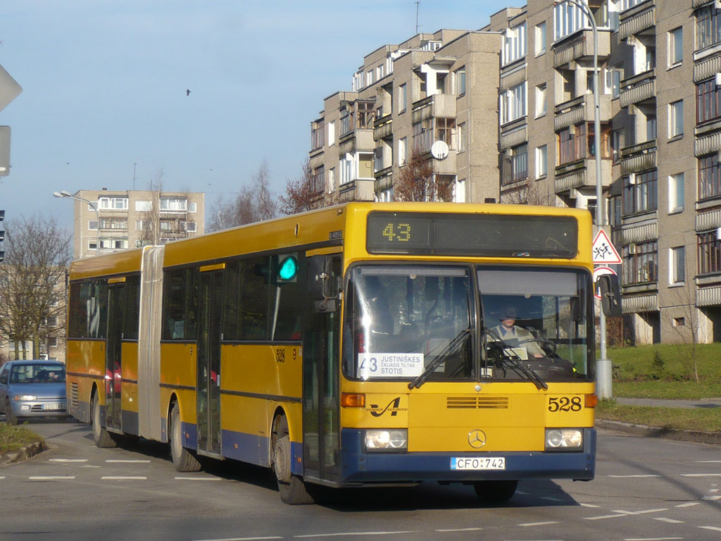 Литва, Mercedes-Benz O405G № 528