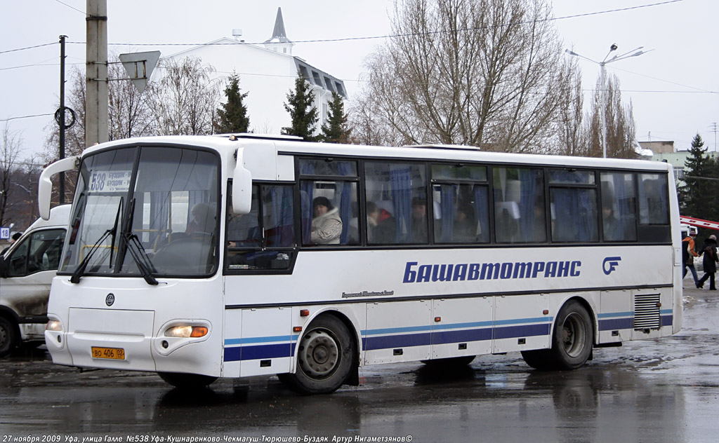 Башкортостан, КАвЗ-4238-00 № ВО 406 02