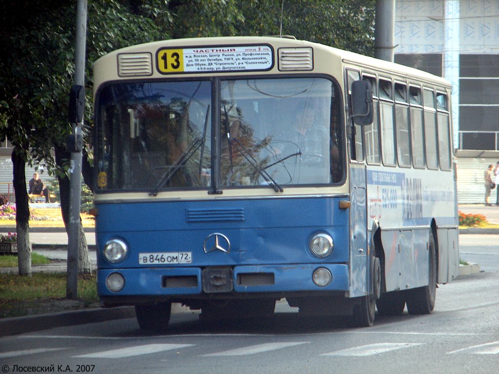 Тюменская область, Mercedes-Benz O305 № В 846 ОМ 72