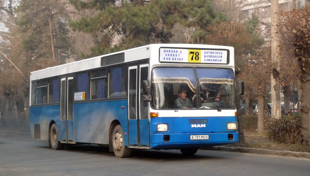 Алматы, MAN 791 SL202 № A 791 MVO