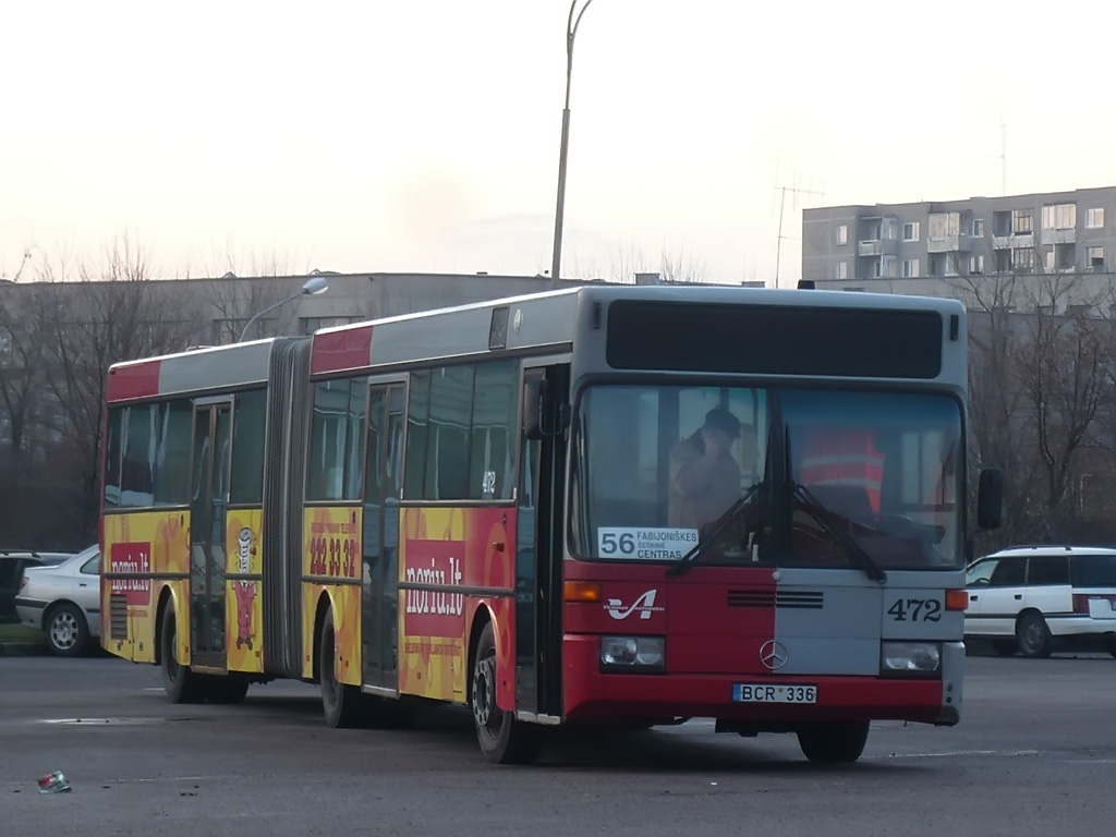 Литва, Mercedes-Benz O405G № 472