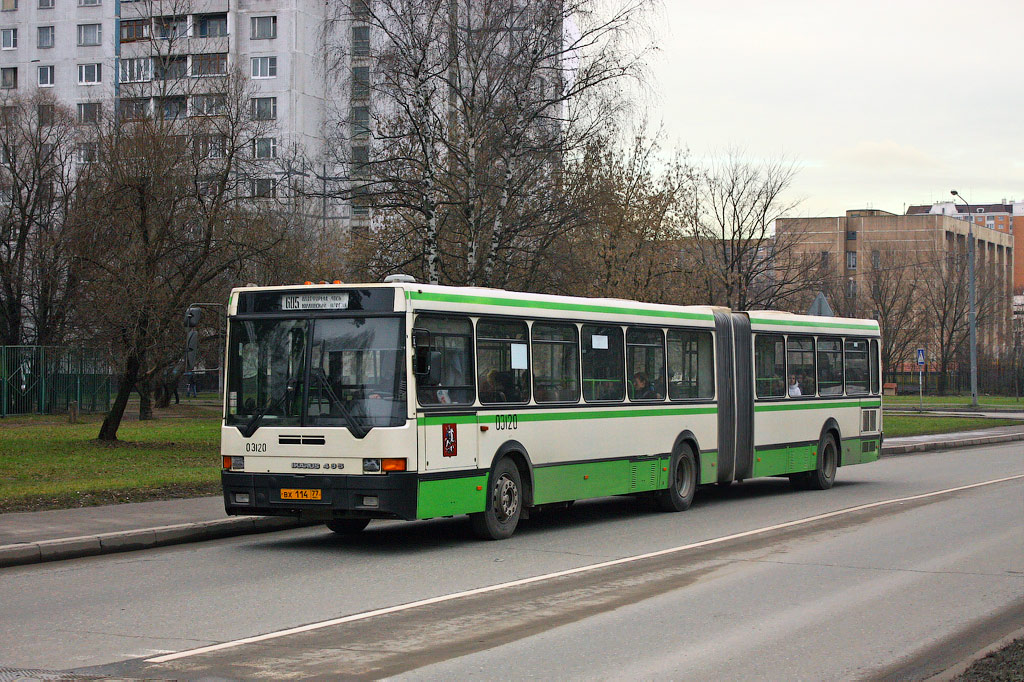 Москва, Ikarus 435.17 № 03120