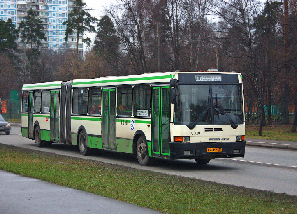 Москва, Ikarus 435.17 № 03120