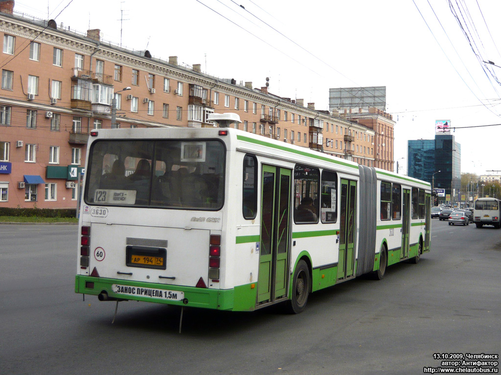 Челябинская область, ЛиАЗ-6212.00 № 3630