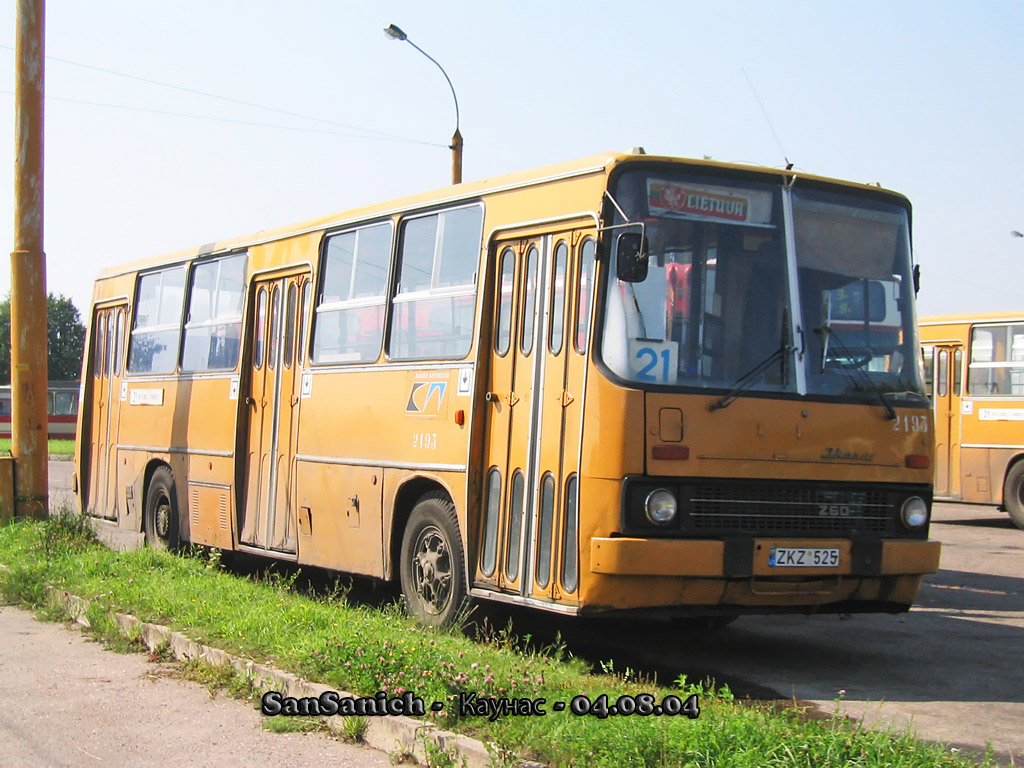 Литва, Ikarus 260.37 № 193