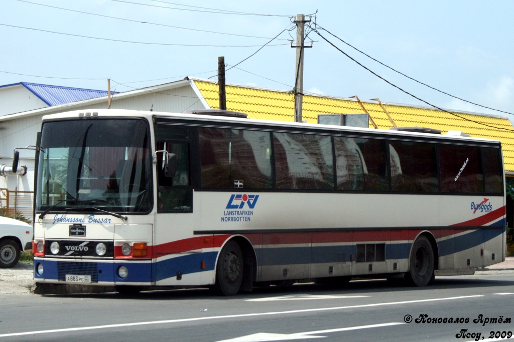 Абхазия, Van Hool T8 Alizée 260 № А 883 РС