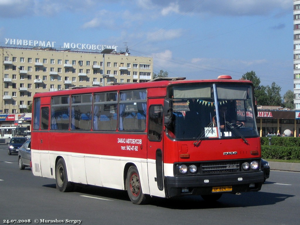 Санкт-Петербург, Ikarus 256.74 № АР 824 78