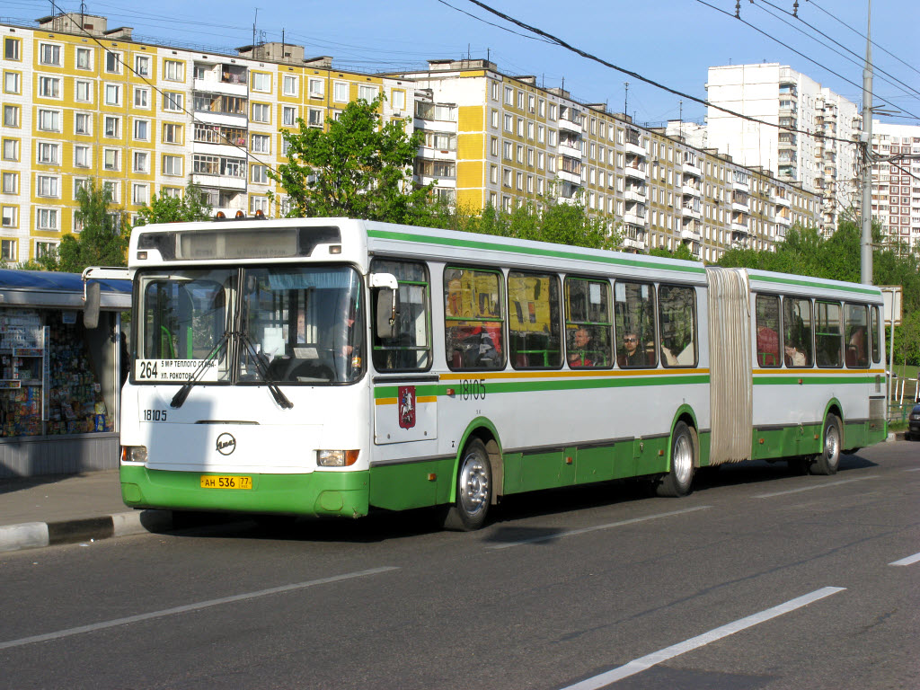 Москва, ЛиАЗ-6212.00 № 18105