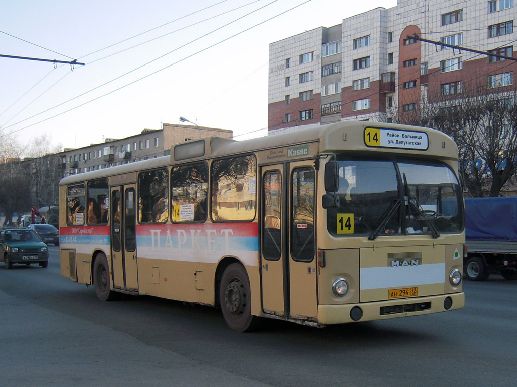 Тюменская область, MAN 192 SL200 № АН 294 72